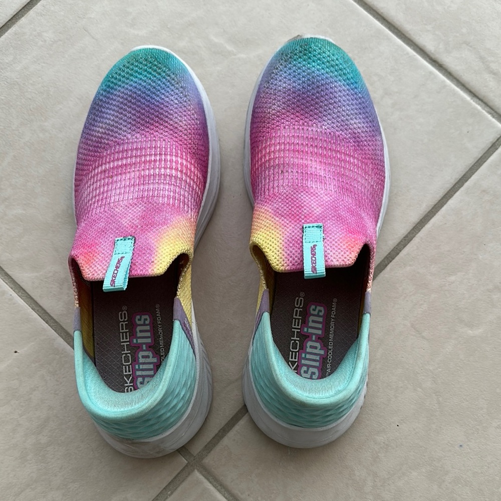 Skechers Slip-Ins Rainbow Gradient Shoes